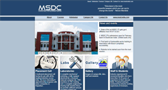 Desktop Screenshot of msdcindia.com